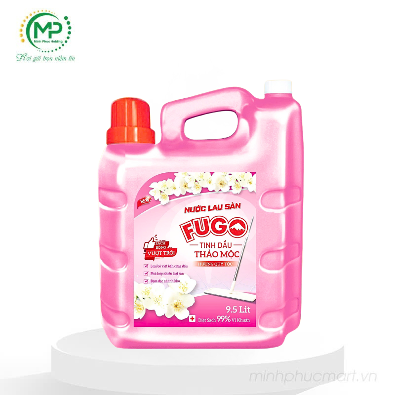 Lau Sàn Fugo Tinh Dầu Thảo Mộc - Hương Quý Tộc 9.5kg