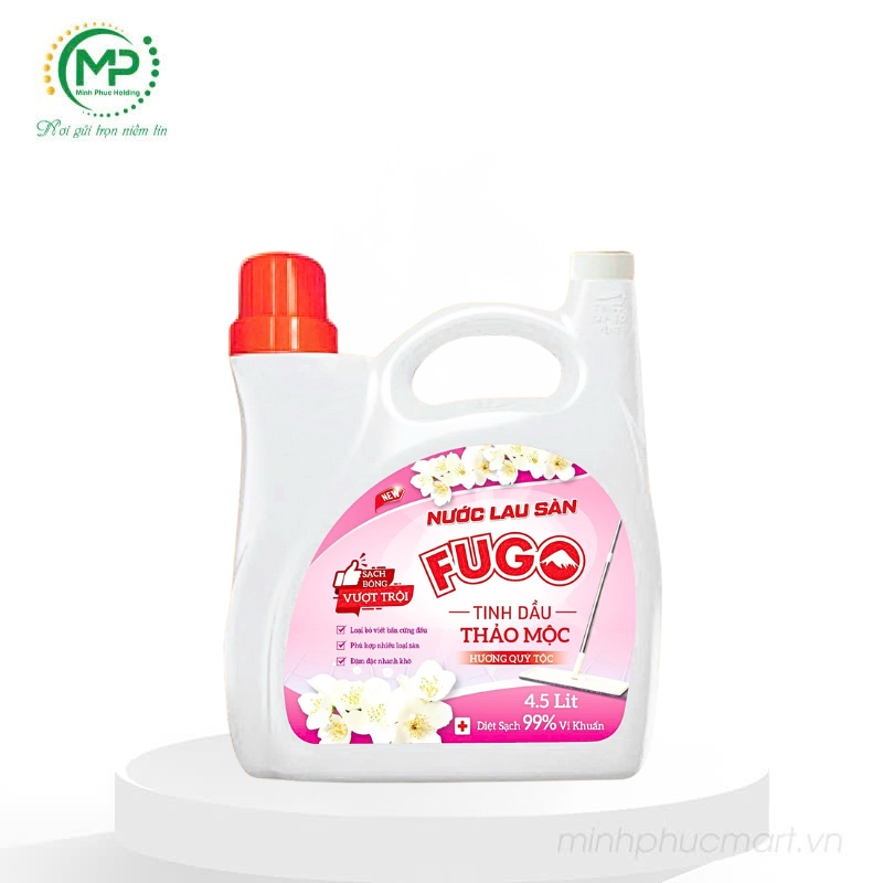 Lau Sàn Fugo Tinh Dầu Thảo Mộc 4.5KG